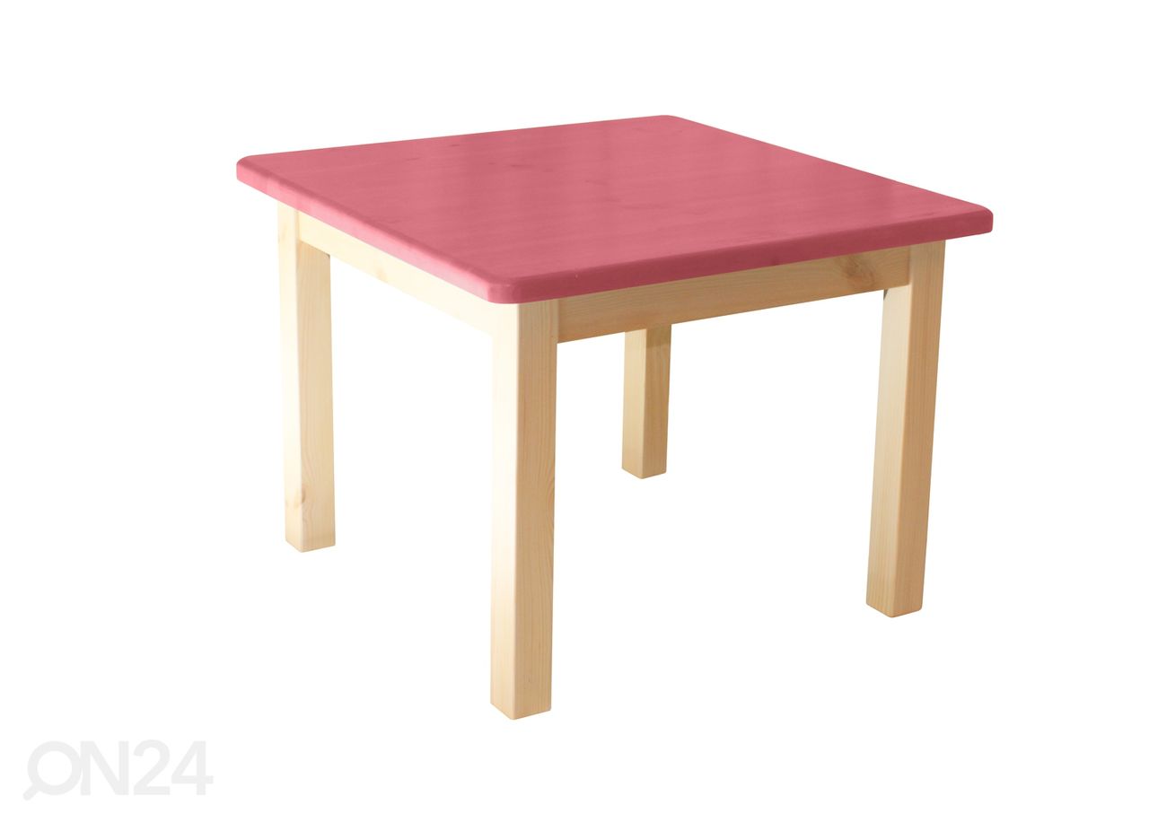 Lasten pöytä 70x70 cm kuvasuurennos
