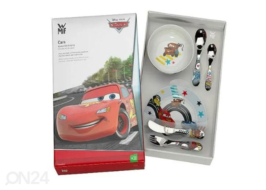 Lasten ruokailusetti WMF Disney Cars 6-osainen kuvasuurennos