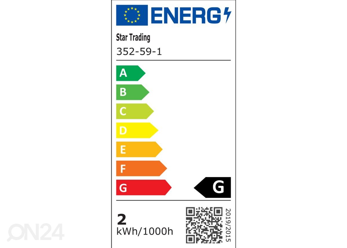 LED-koristelamppu E14 (1,4W) kuvasuurennos