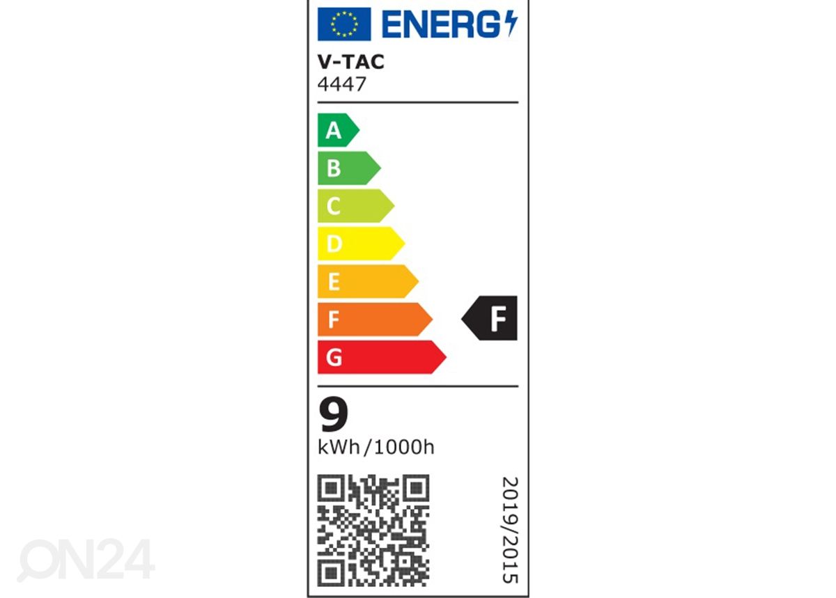 LED lamppu E27 A60 9 W, 3 kpl kuvasuurennos