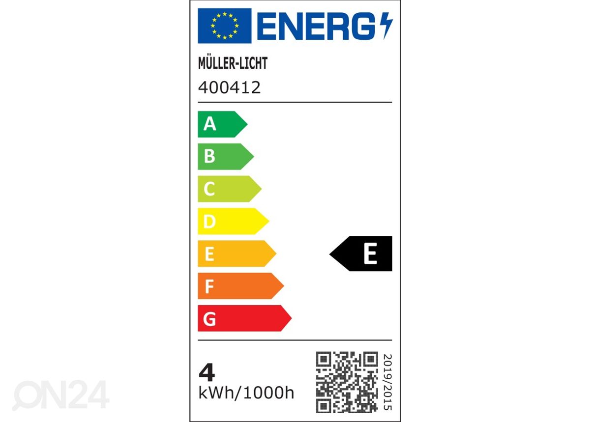 LED lamppu säädettävä E14 4 W 2 kpl kuvasuurennos