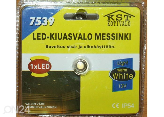 LED saunavalaisimet 1 x 0,2 W kuvasuurennos