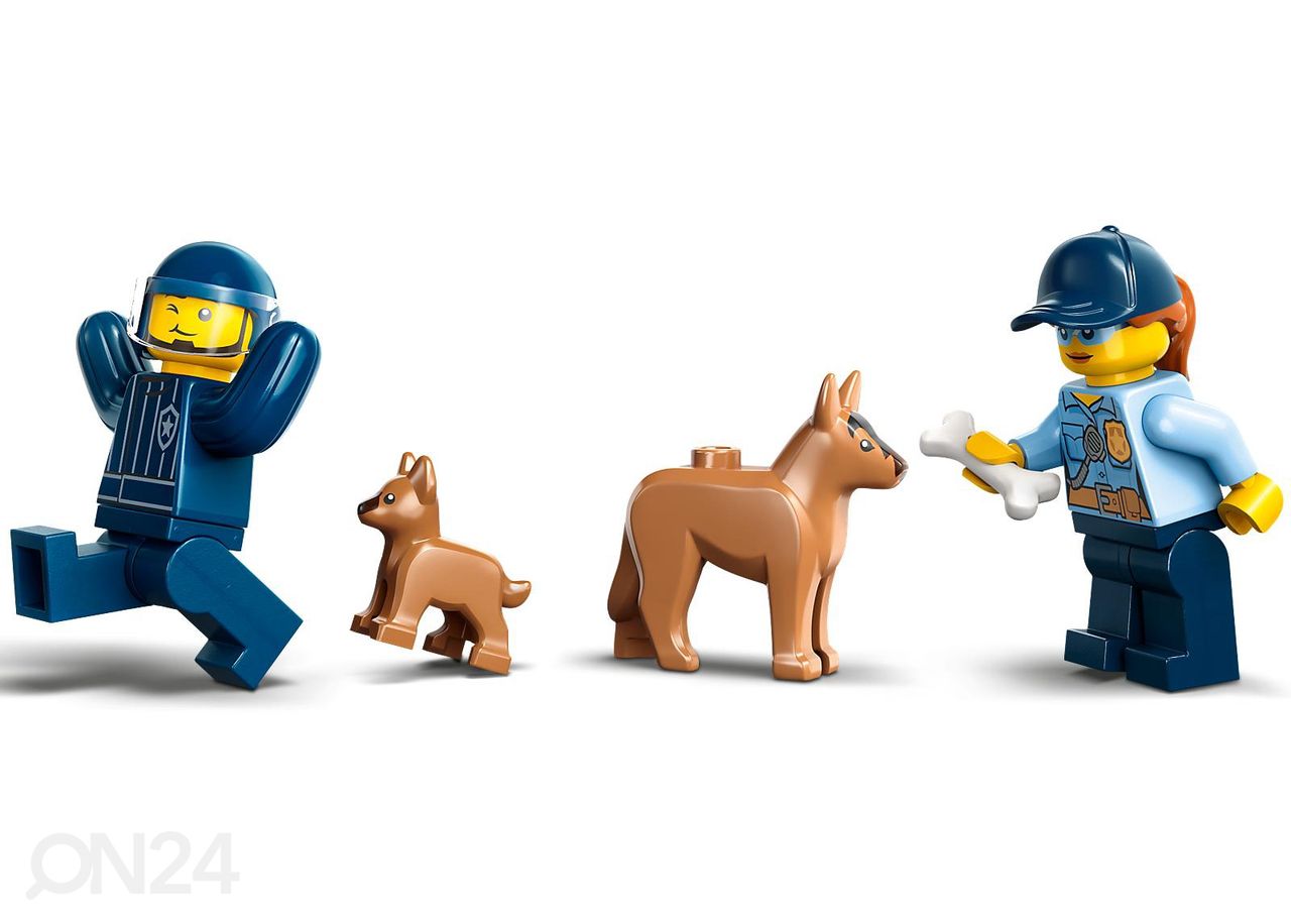 LEGO City Siirrettävä poliisikoirien koulutusrata kuvasuurennos