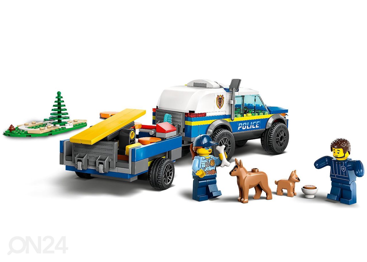 LEGO City Siirrettävä poliisikoirien koulutusrata kuvasuurennos