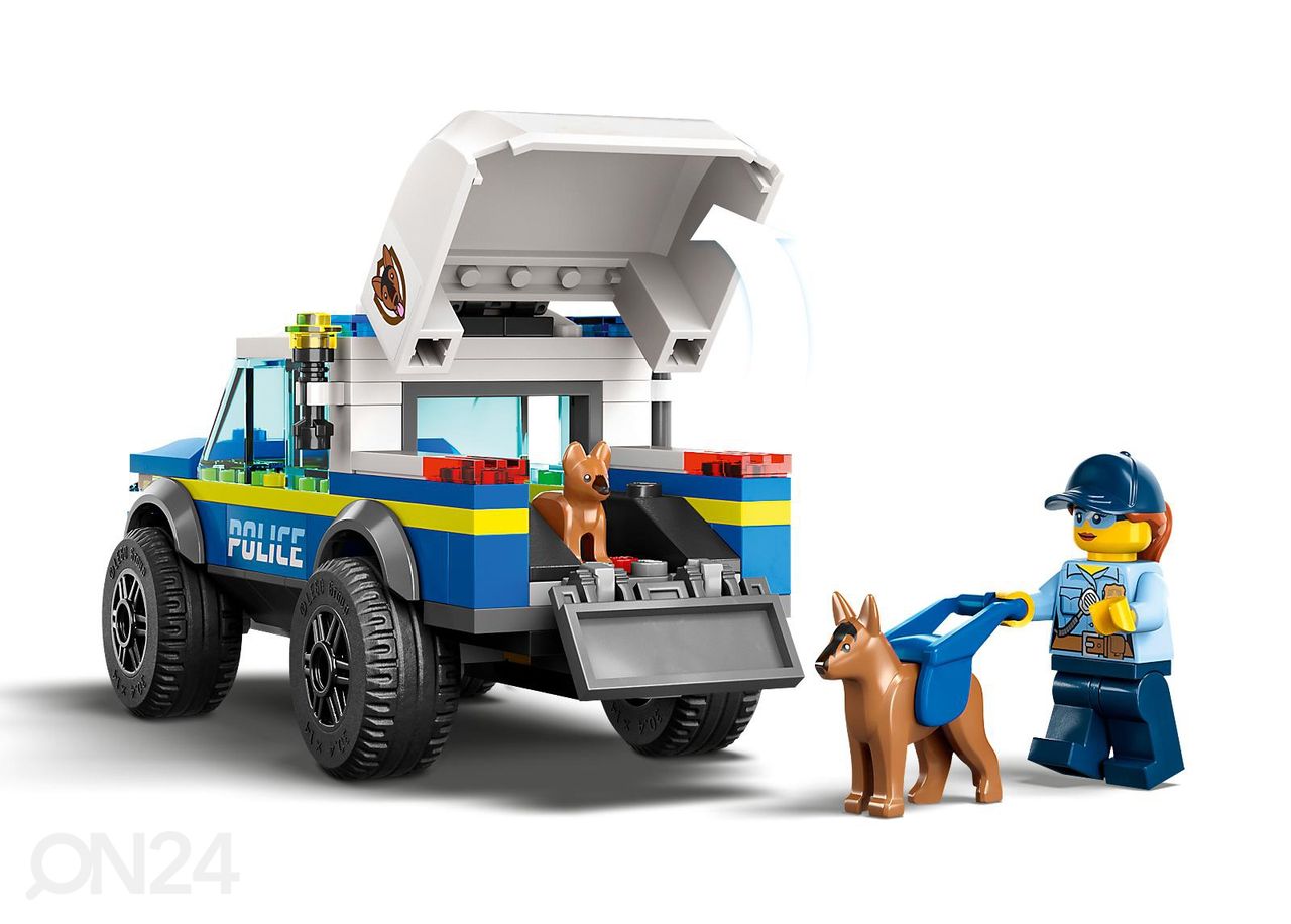 LEGO City Siirrettävä poliisikoirien koulutusrata kuvasuurennos