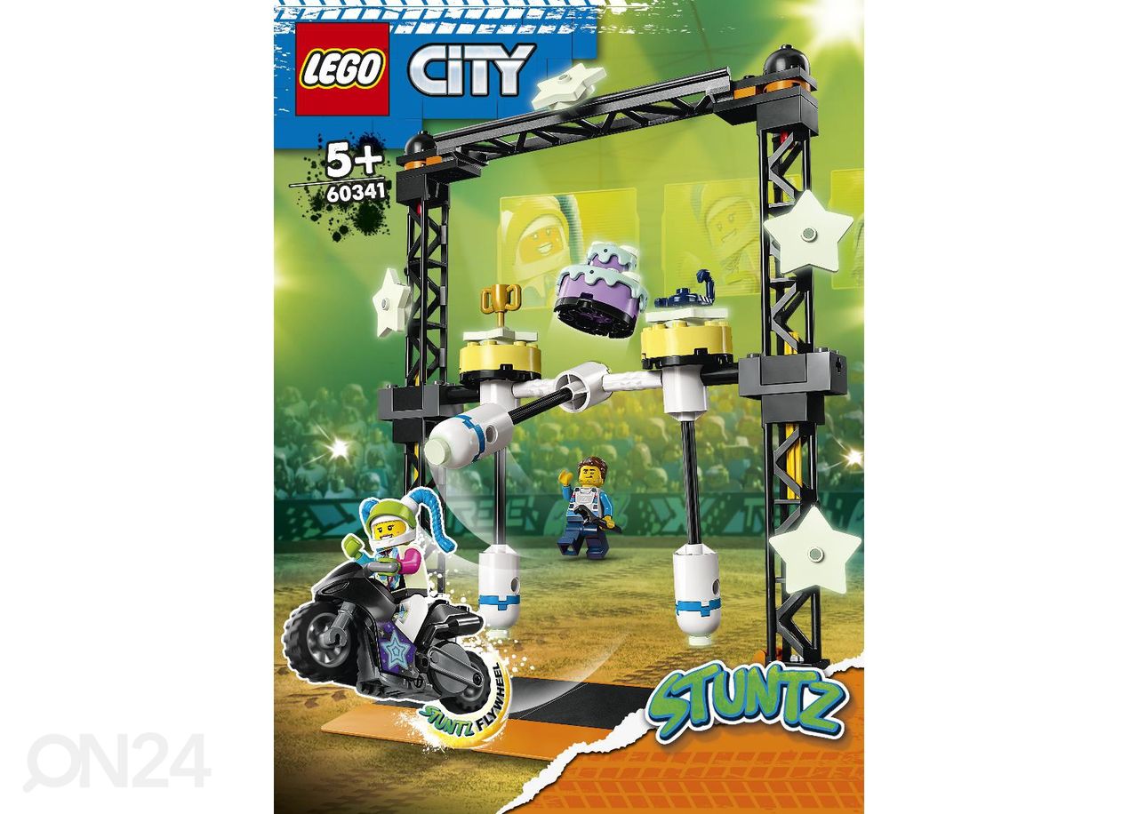 LEGO City tyrmäävä stunttihaaste kuvasuurennos