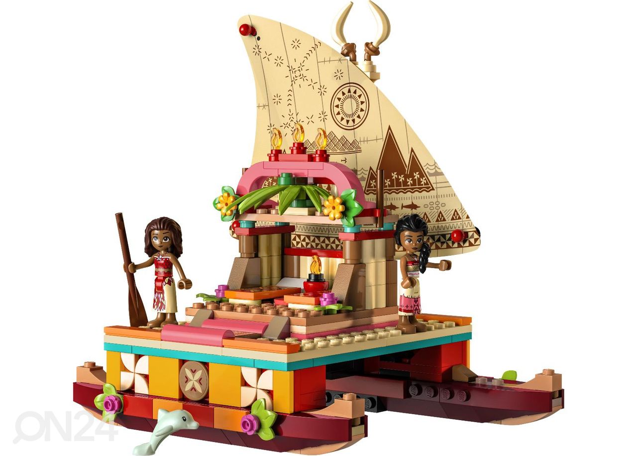 LEGO Disney Vaianana purjehdusalus kuvasuurennos