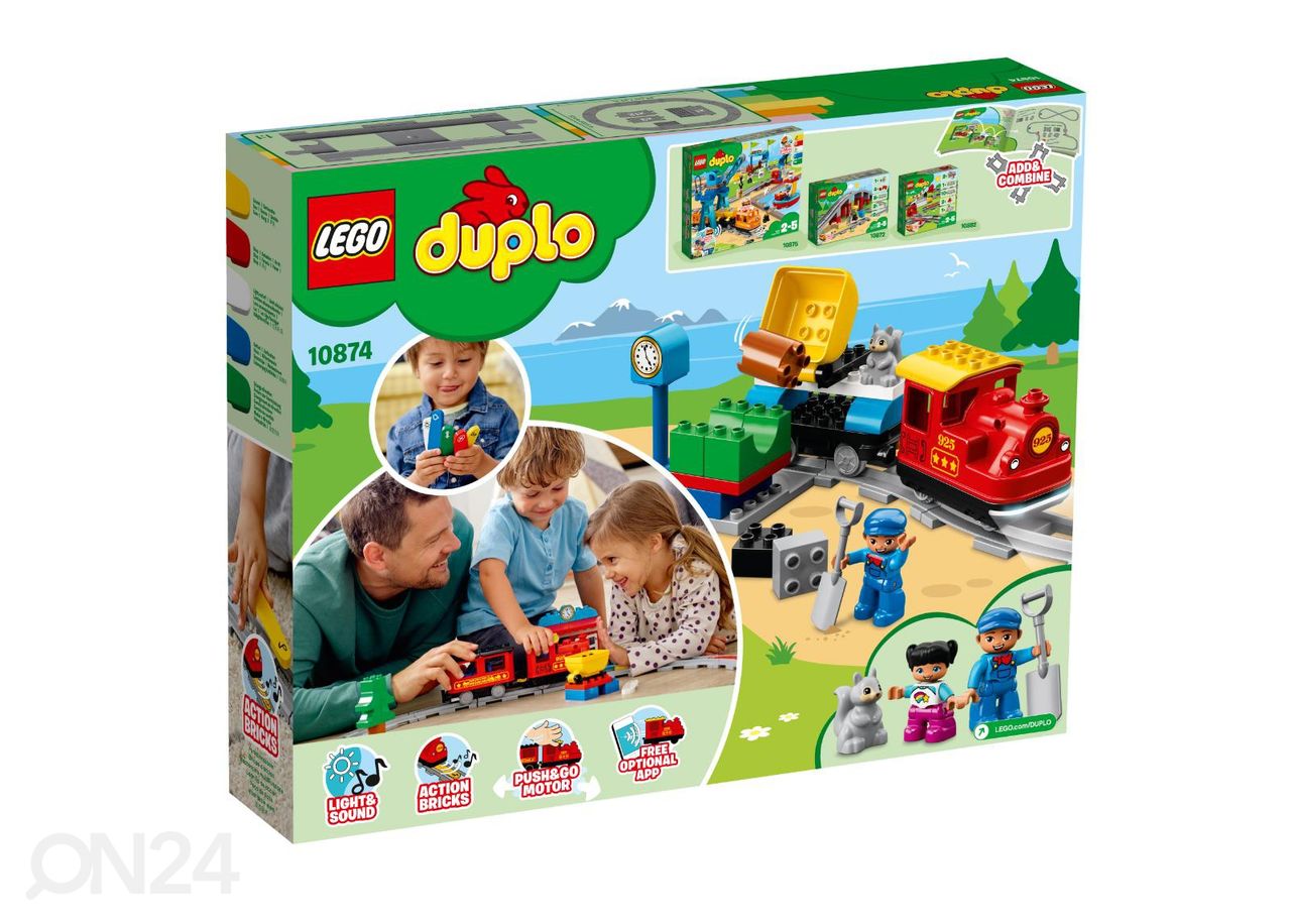 LEGO DUPLO Höyryjuna kuvasuurennos