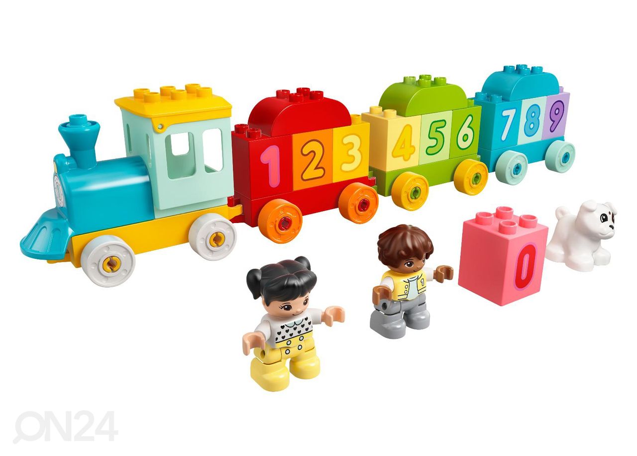 LEGO DUPLO Numerojuna kuvasuurennos