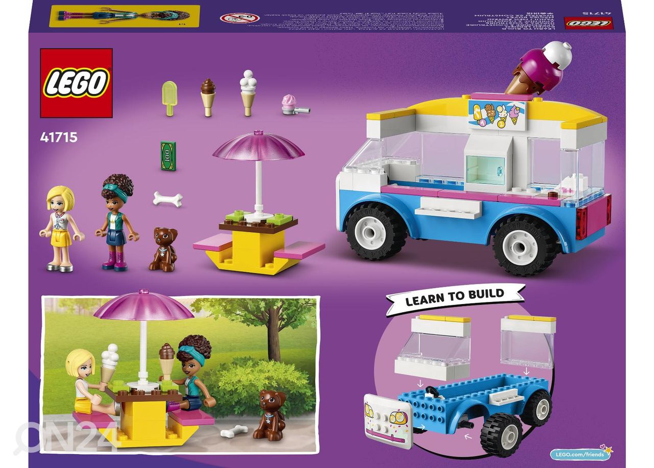 LEGO Friends Jäätelöauto kuvasuurennos