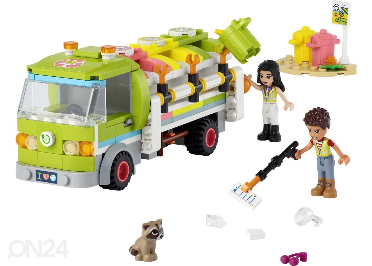 LEGO Friends Kierrätyskuorma-auto kuvasuurennos