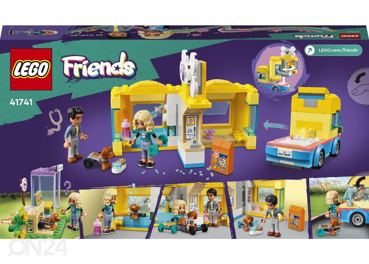 LEGO Friends Koirien pelastusauto kuvasuurennos