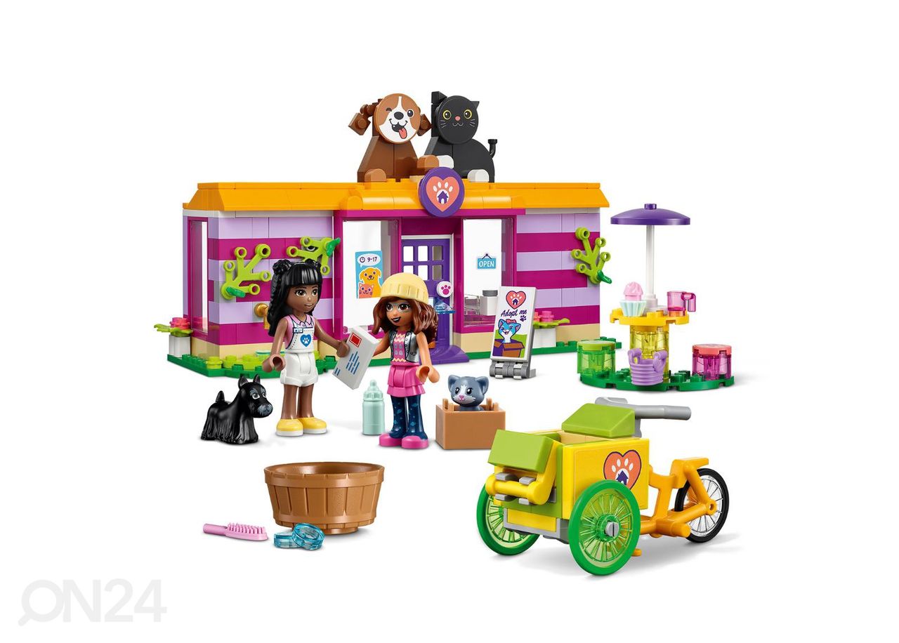 LEGO Friends Lemmikkieläinten Adoptiokahvila kuvasuurennos