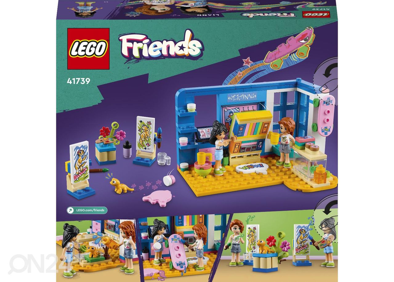 LEGO Friends Liannin huone kuvasuurennos