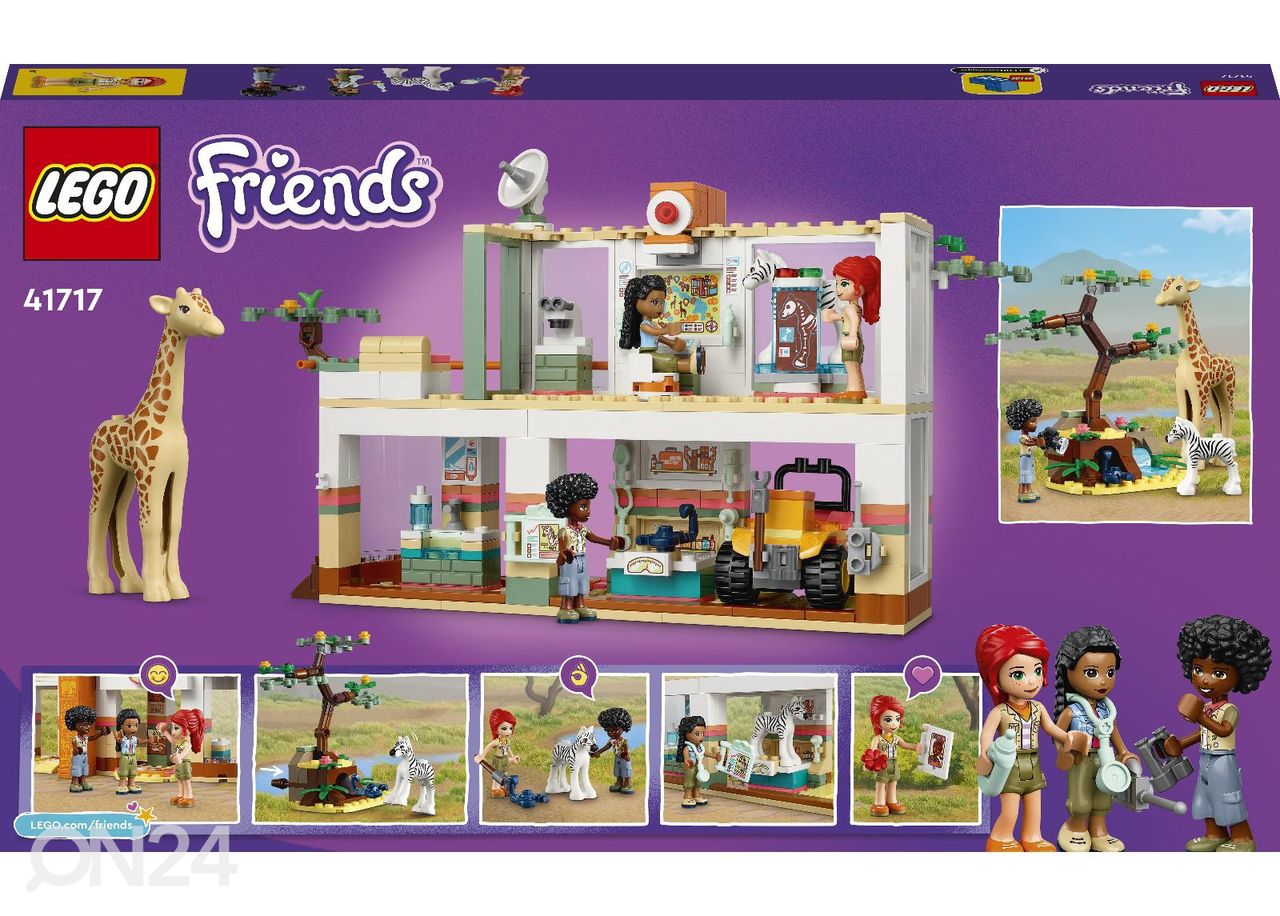 LEGO Friends Mia ja villieläinten pelastustehtävä kuvasuurennos