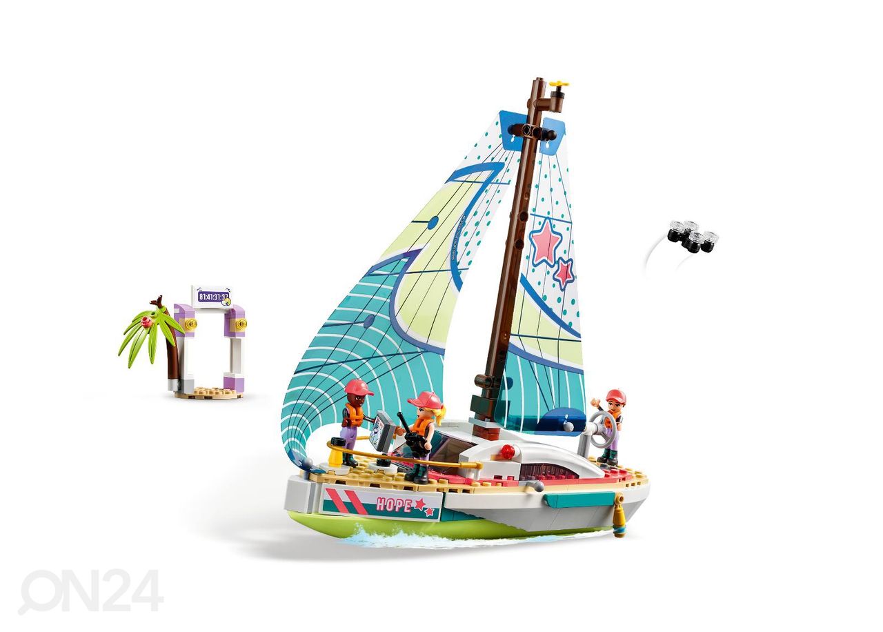 LEGO Friends Stephanien purjehdusseikkailu kuvasuurennos