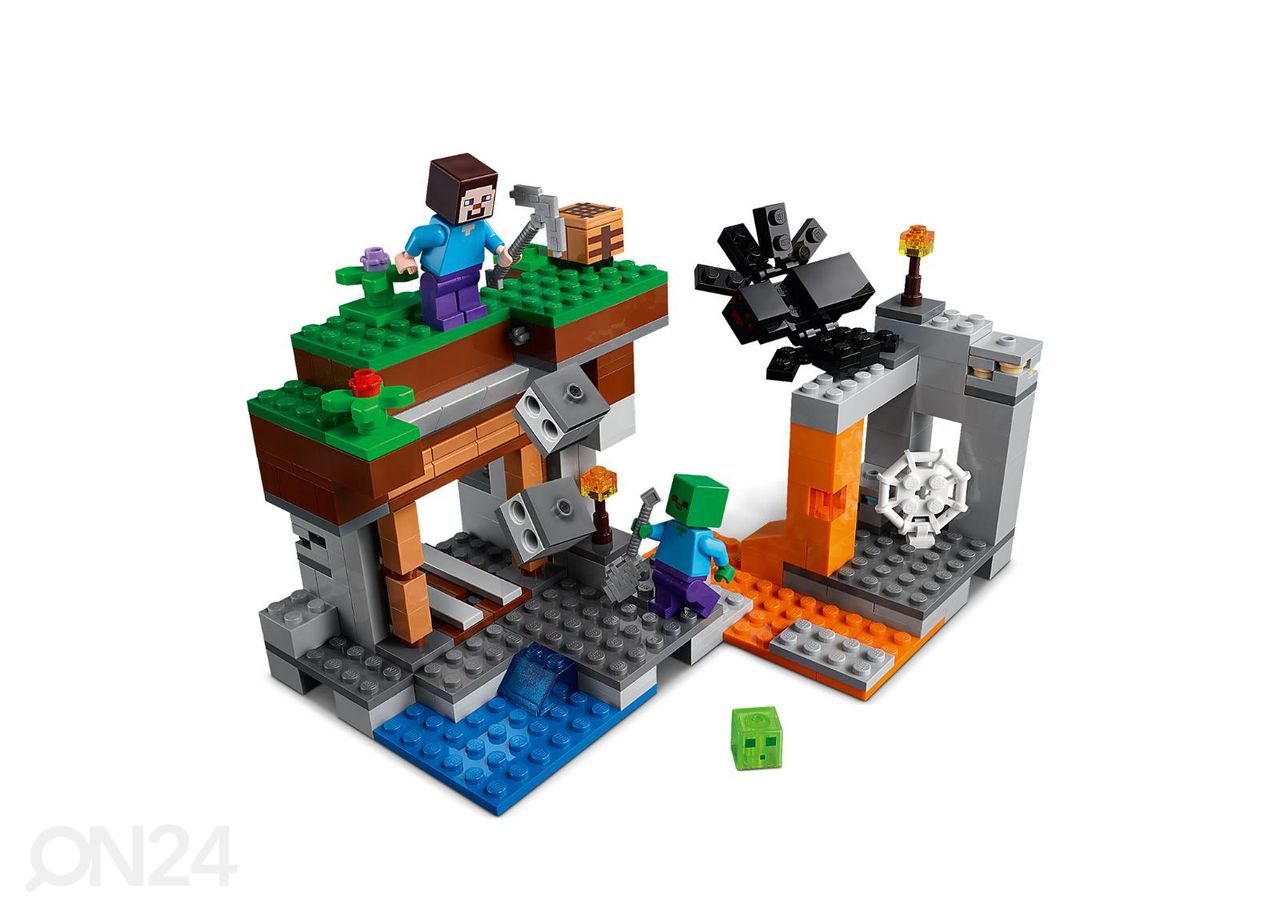 LEGO Minecraft Hylätty kaivos kuvasuurennos