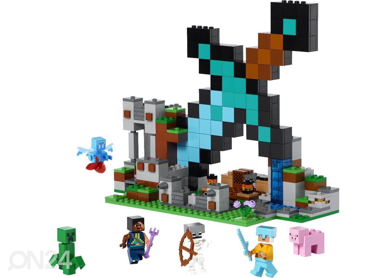 LEGO Minecraft Miekkavartio kuvasuurennos