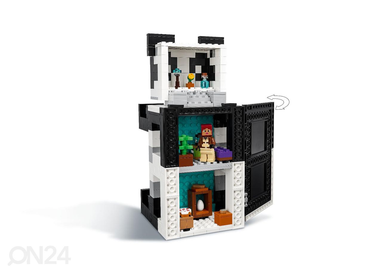 LEGO Minecraft Pandatalo kuvasuurennos