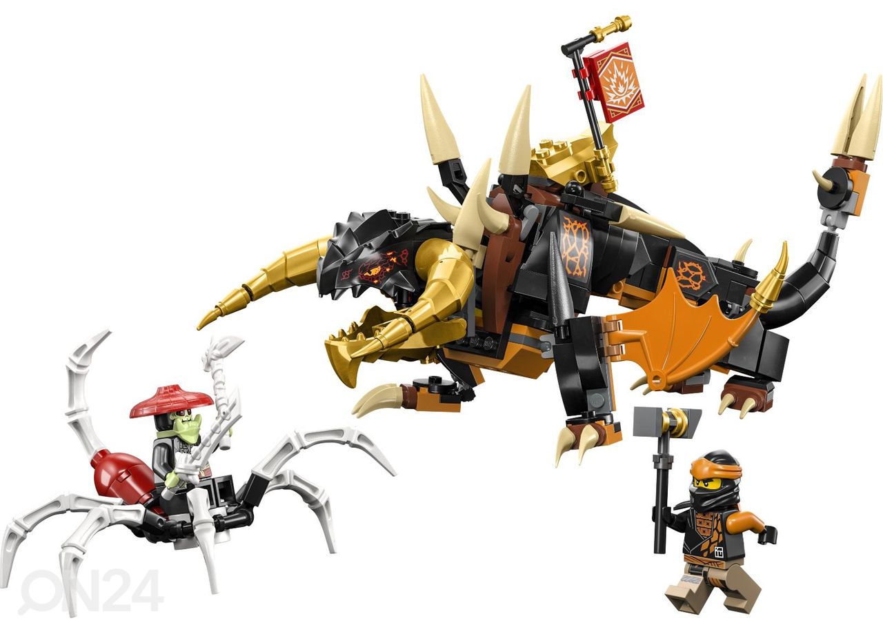 LEGO Ninjago Cole maalohikäärme Evo kuvasuurennos