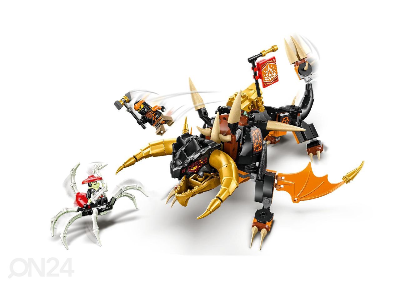 LEGO Ninjago Cole maalohikäärme Evo kuvasuurennos