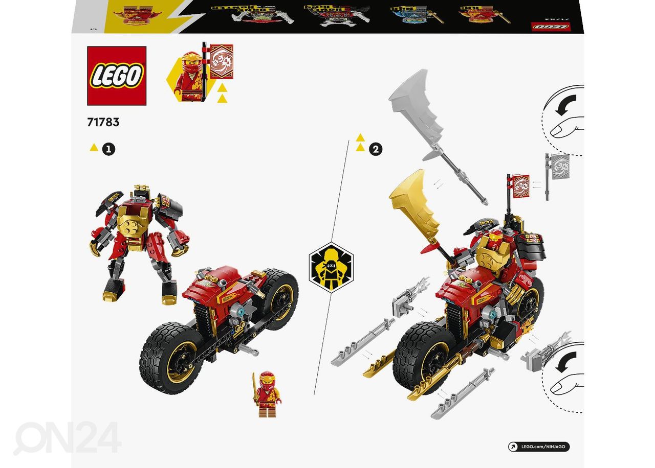 LEGO Ninjago Kain robottiprätkä EVO kuvasuurennos