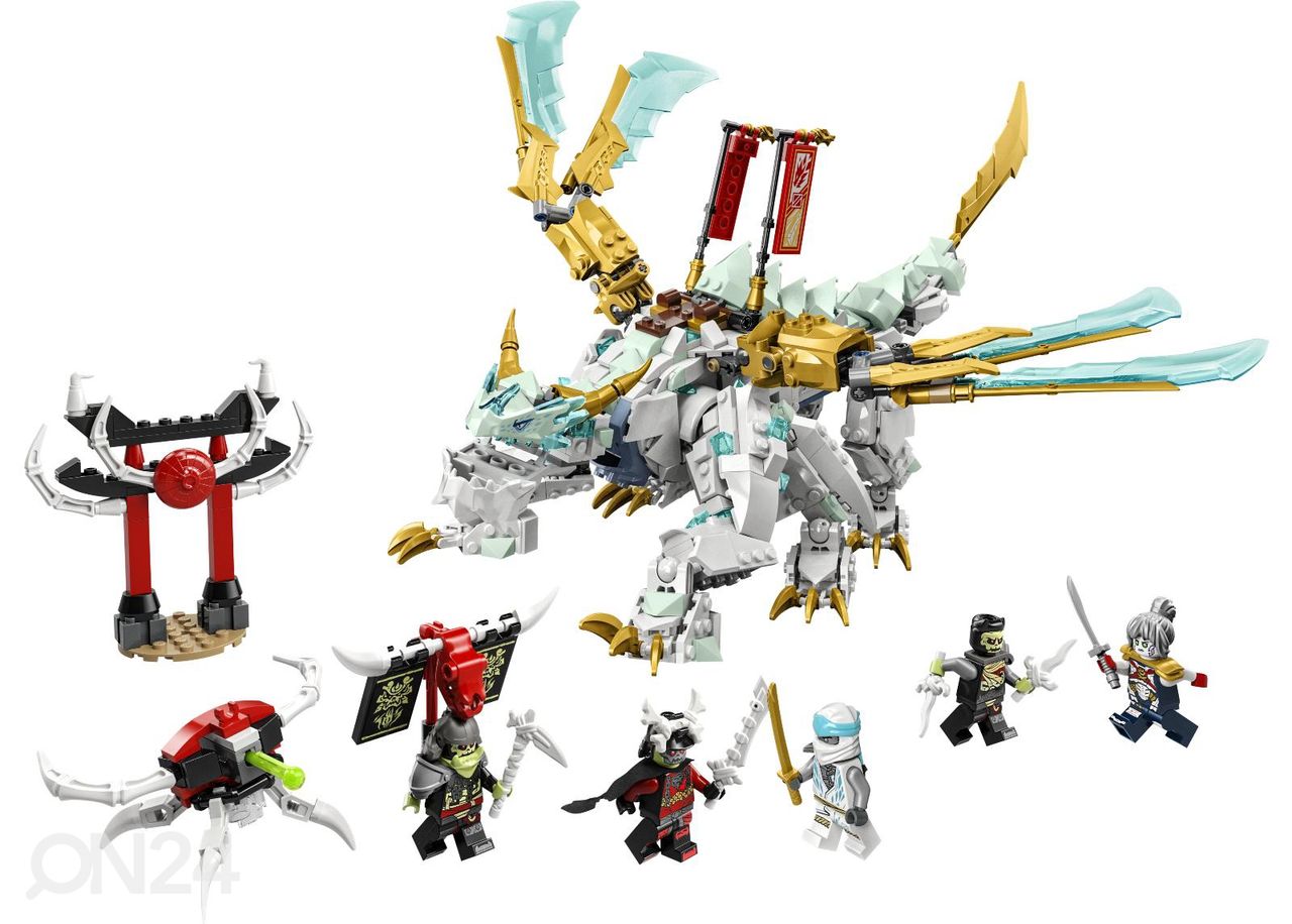 LEGO Ninjago Zane -jäälohikäärme kuvasuurennos