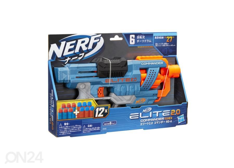 Leluase Commander RC 6 NERF Elite 2.0 kuvasuurennos