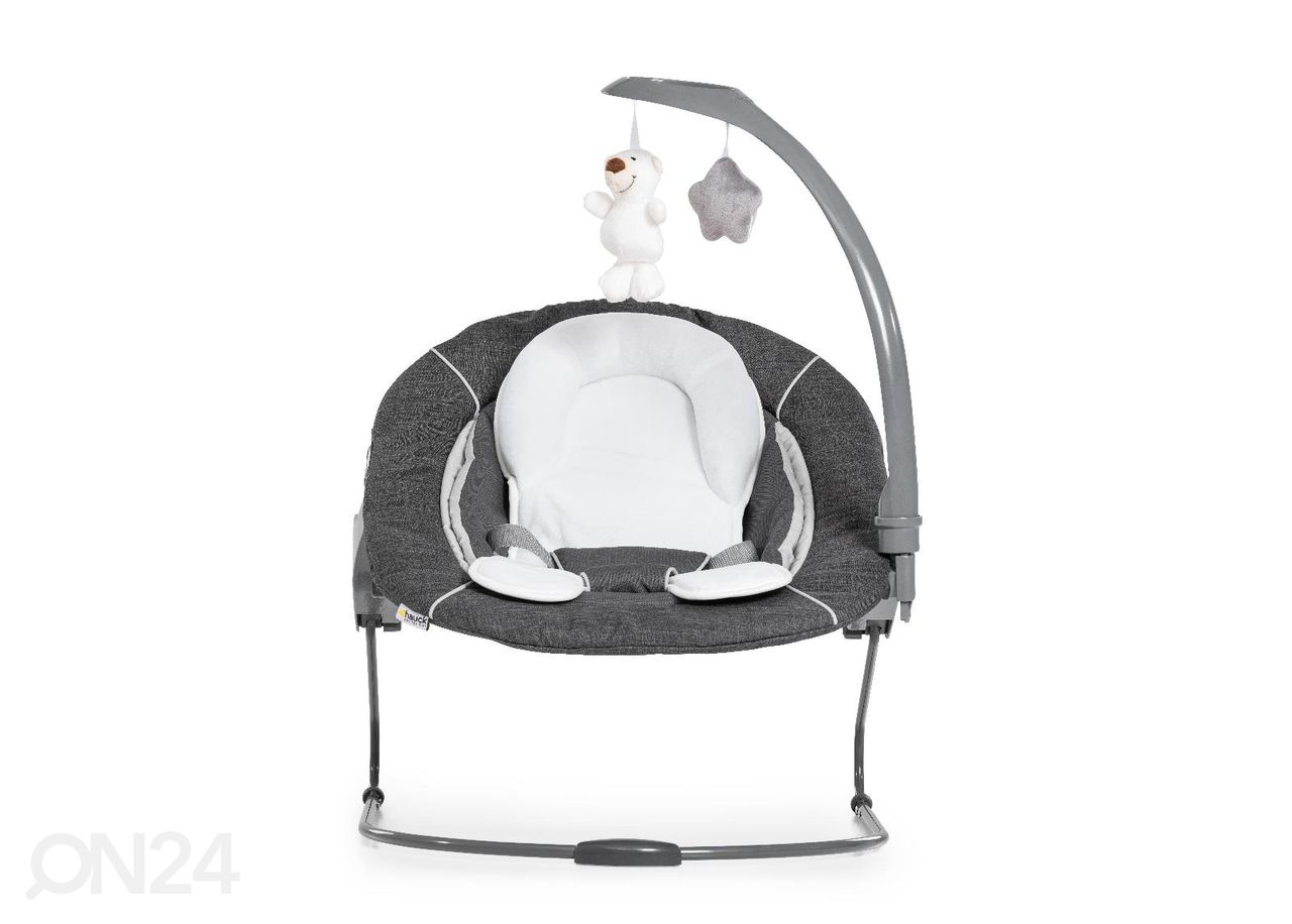 Lepotuoli lelukaarella Hauck Comfort Alpha Bouncer Deluxe kuvasuurennos