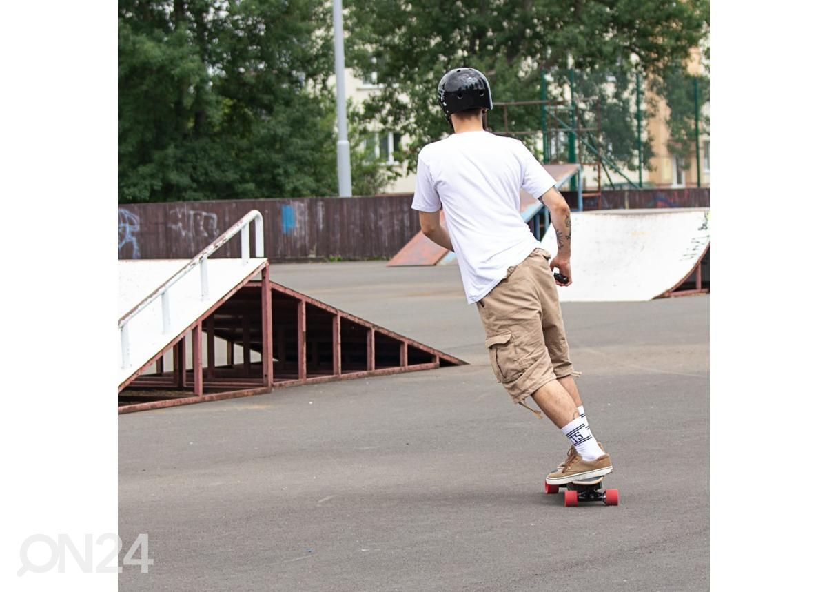 Longboardi moottoripakkaus renkailla Wheelero kuvasuurennos