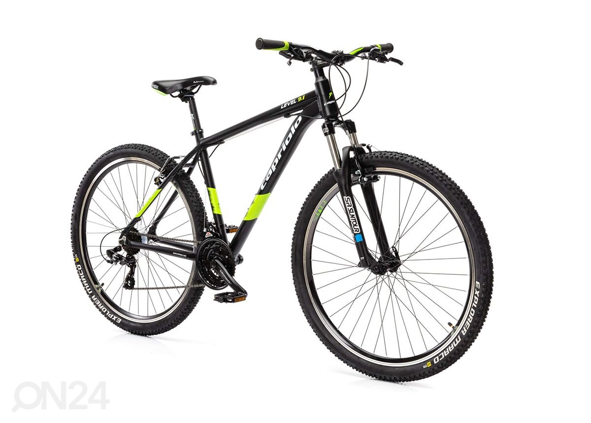 Maastopyörä MTB 9.1 29", musta kuvasuurennos