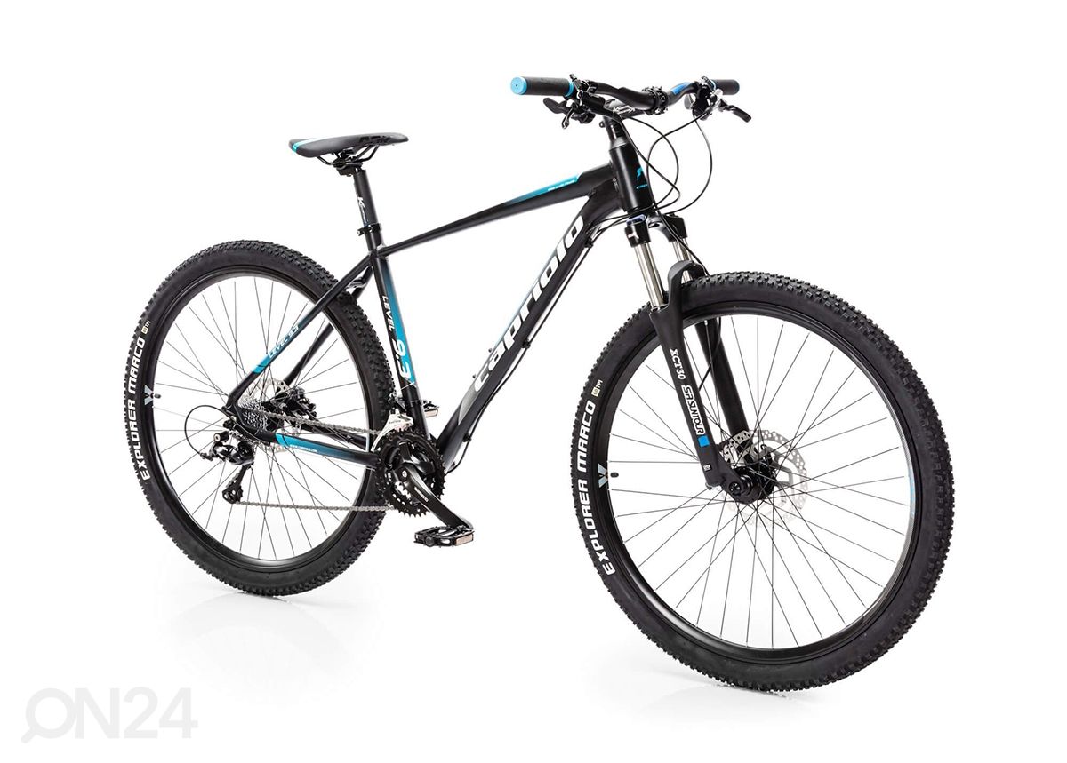 Maastopyörä MTB 9.3 29", musta-sininen kuvasuurennos