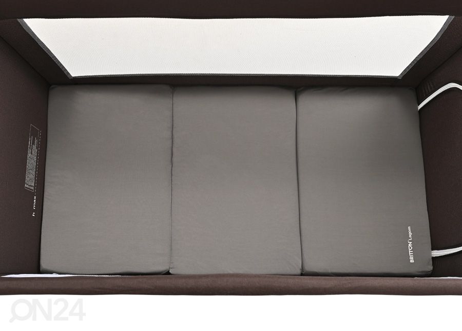Matkapatja Britton Lagom tummanharmaa, 60x120 cm kuvasuurennos