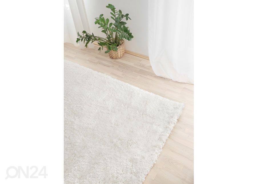 Matto 150x220 cm, valkoinen kuvasuurennos