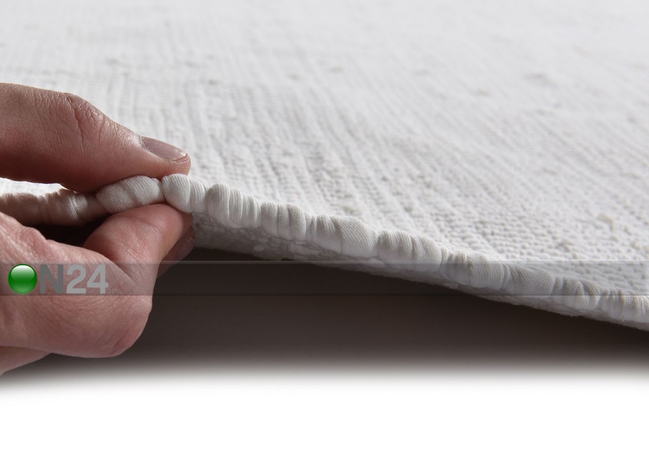 Matto Happy Cotton Uni 40x60 cm, valkoinen kuvasuurennos