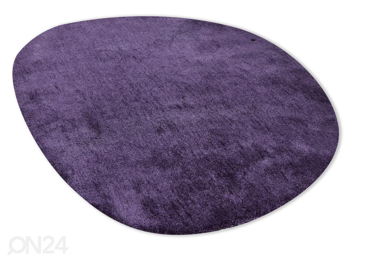 Matto Tom Tailor Cozy Pebble, 135x200 cm violetti kuvasuurennos