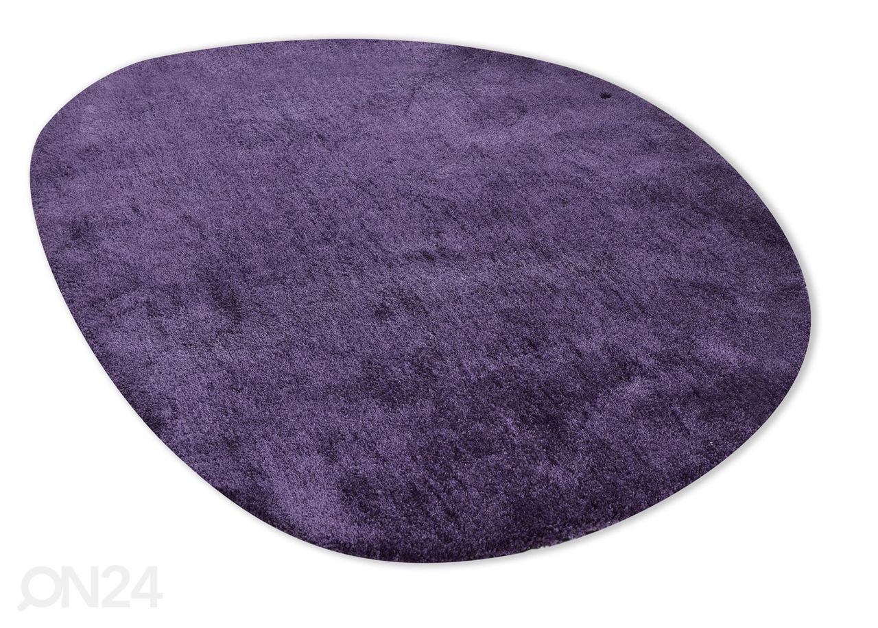 Matto Tom Tailor Cozy Pebble, 80x120 cm violetti kuvasuurennos