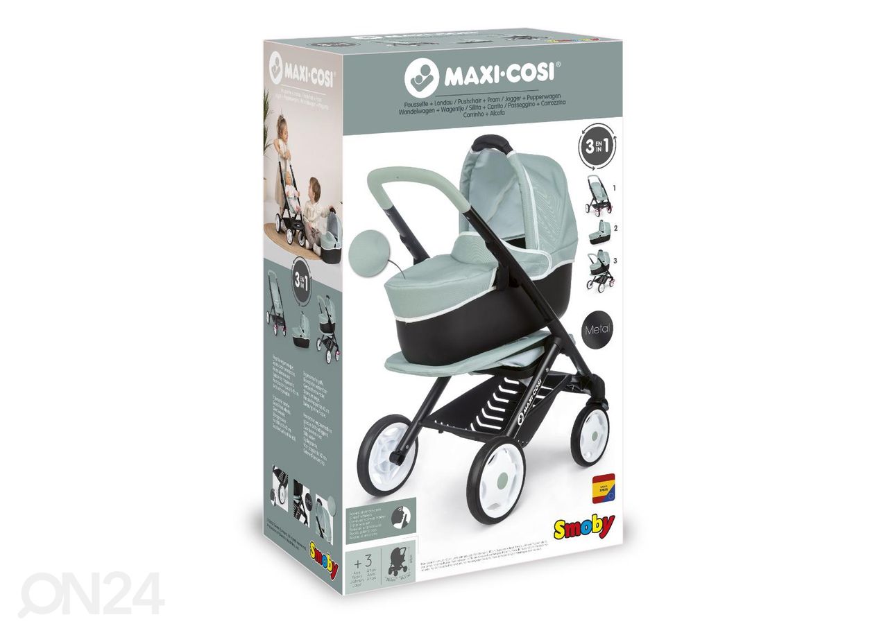 Maxi-Cosi nukenvaunut 3in1 Smoby kuvasuurennos