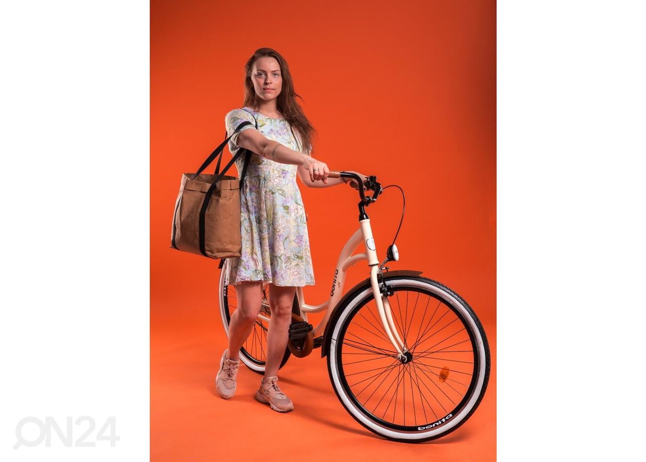 Naisten polkupyörä Burghardt 28 tuumainen Excelsior Juicy 3 vaihdetta kuvasuurennos