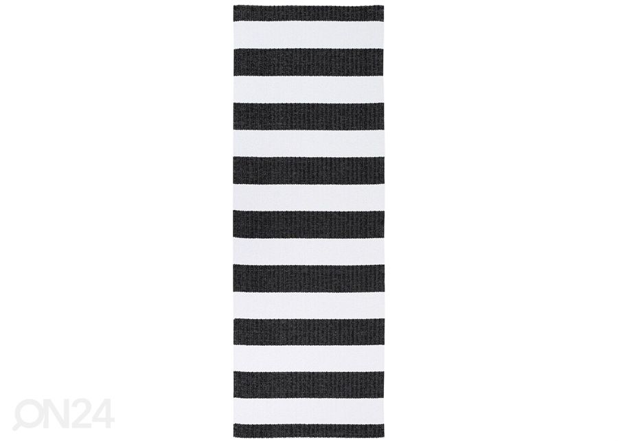 Narma muovimatto Birkas black-white 70x150 cm kuvasuurennos