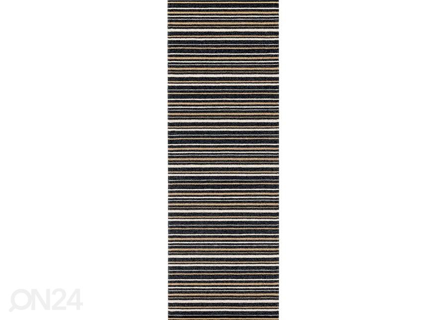 Narma muovimatto Hullo black-beige 70x100 cm kuvasuurennos