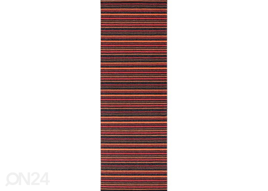 Narma muovimatto Hullo red-orange 70x200 cm kuvasuurennos