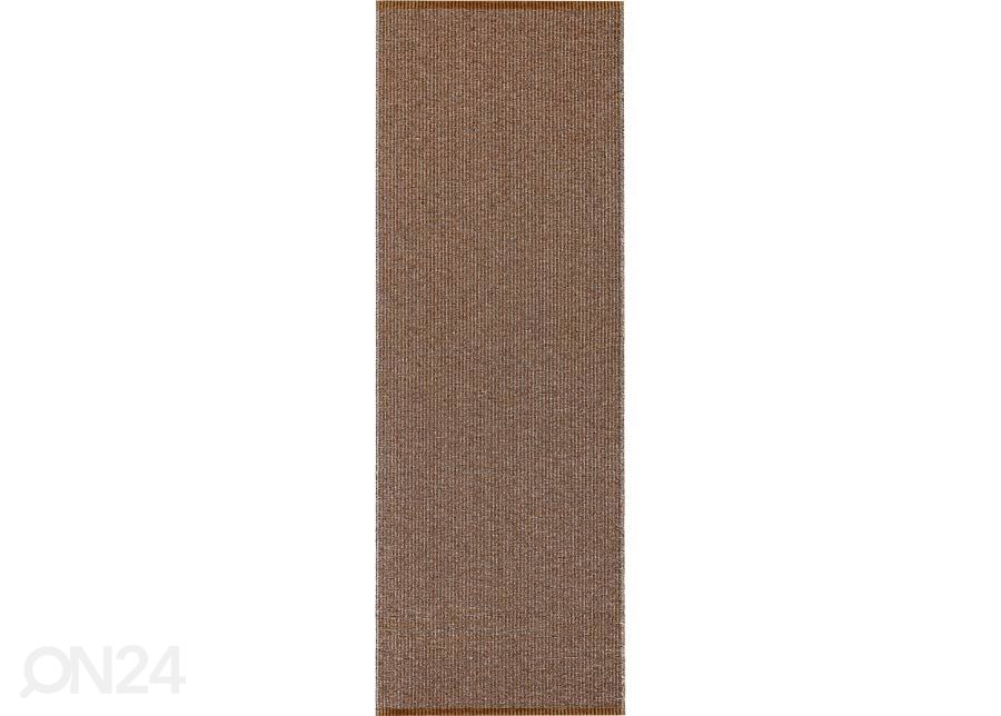 Narma muovimatto Neve caramel metallic 70x100 cm kuvasuurennos