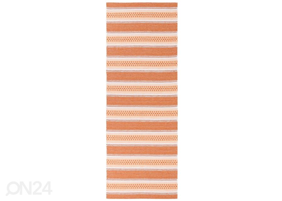 Narma muovimatto Runö orange 70x200 cm kuvasuurennos