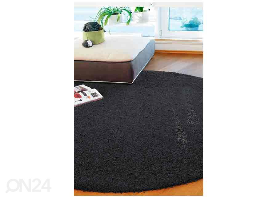 Narma pitkänukkainen matto Spice™ pyöreä Ø 133 cm kuvasuurennos