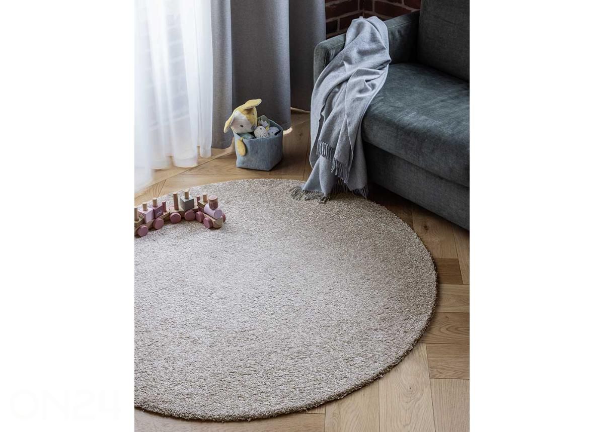 Narma röyhelöinen tuftattu matto Jazz™ beige 67x133 cm kuvasuurennos