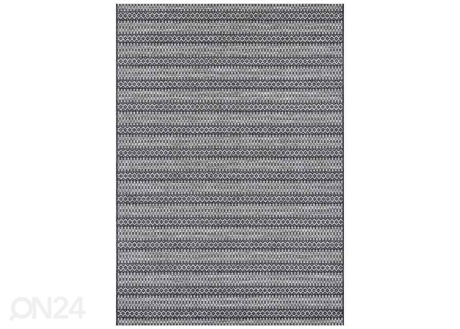 Narma sileäpintainen matto Hendrik anthracite/cliff grey 120x170 cm kuvasuurennos