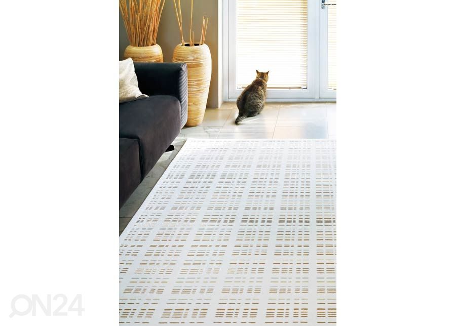 Narma smartWeave® BASIC matto Bog white 100x160 cm kuvasuurennos