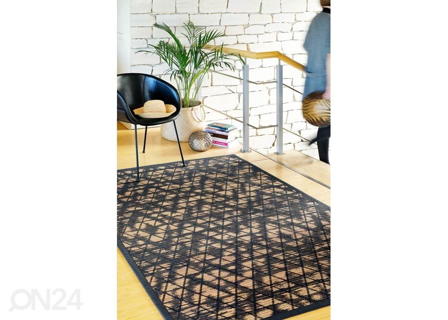 Narma smartWeave® BASIC matto Kuma carbon 100x160 cm kuvasuurennos