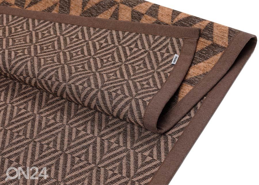 Narma smartWeave® BASIC TWIN matto Pyhä brown 160x230 cm kuvasuurennos